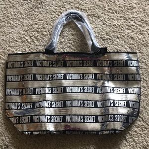 Victoria’s Secret sequin bag & makeup bag